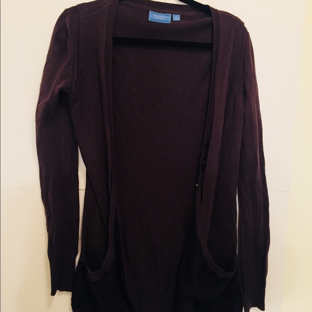 Simply Vera Vera Wang Women’s Plum Sweater